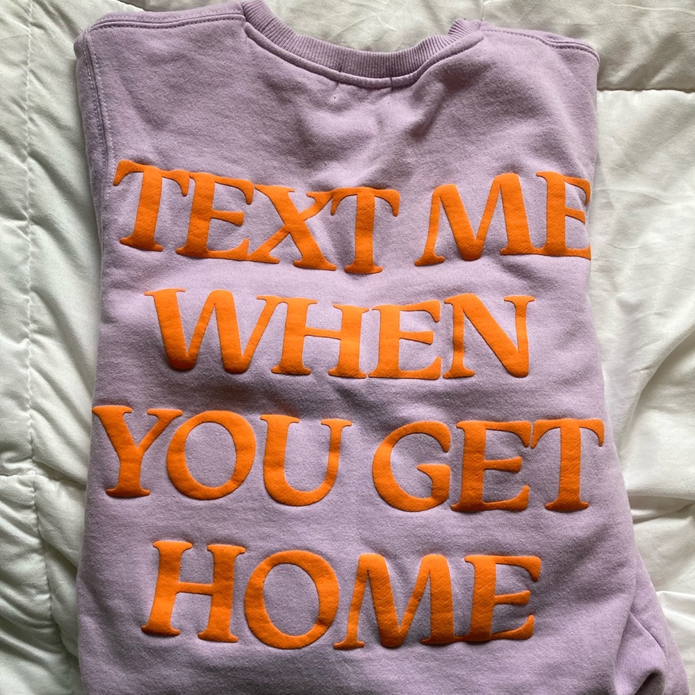 Lonely Ghost Lavender Crewneck